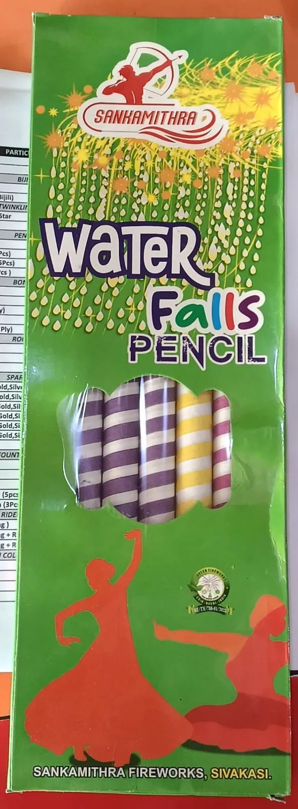 Waterfalls Pencil (5 Pcs)