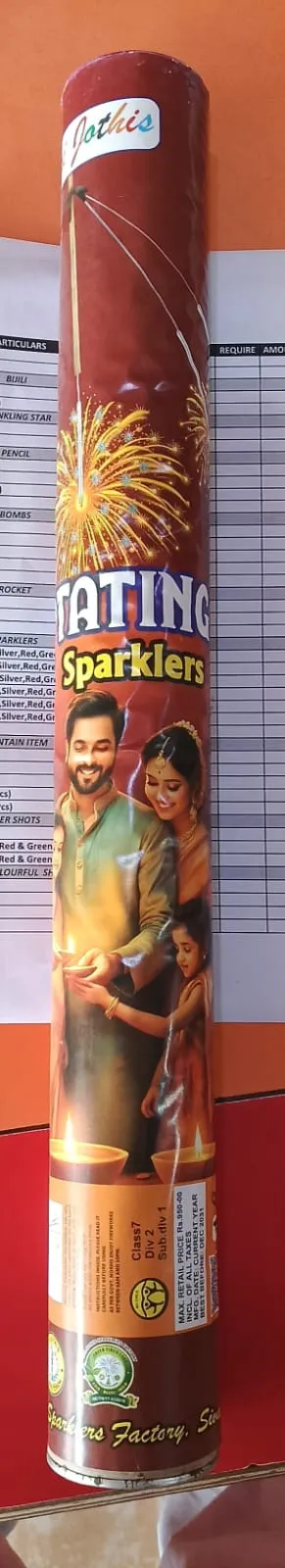 Rotating Sparklers - New