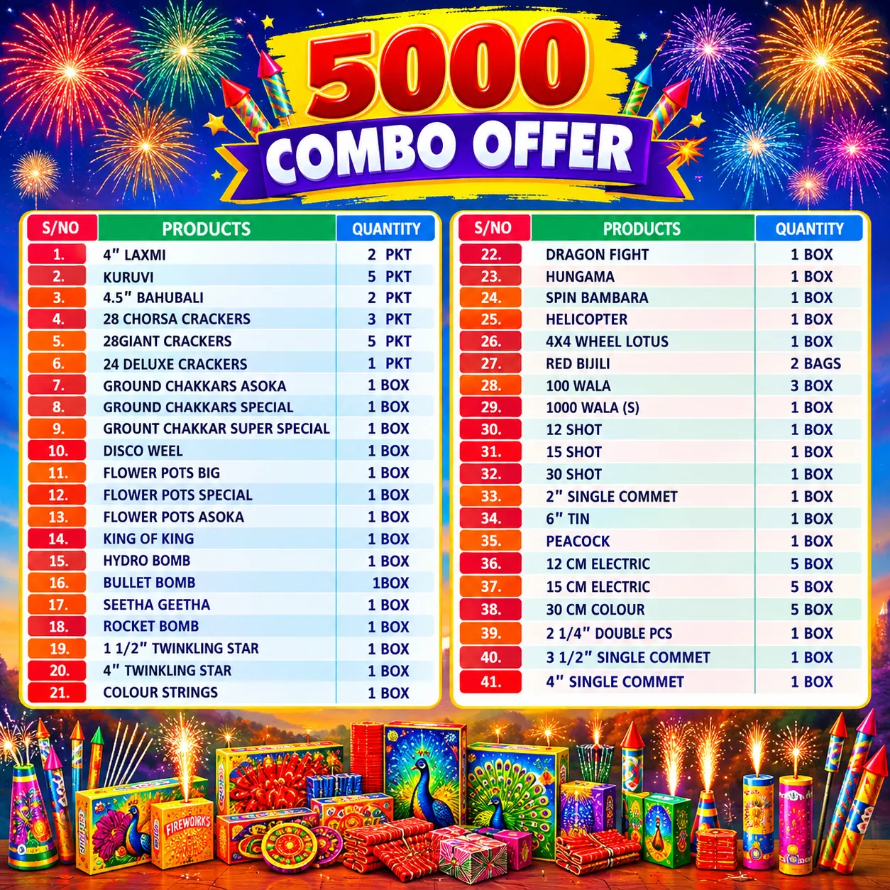 5000RS COMBO OFFER
