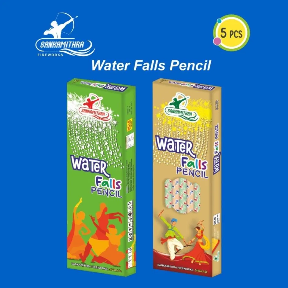 Water Falls Pencil (5 Pcs)