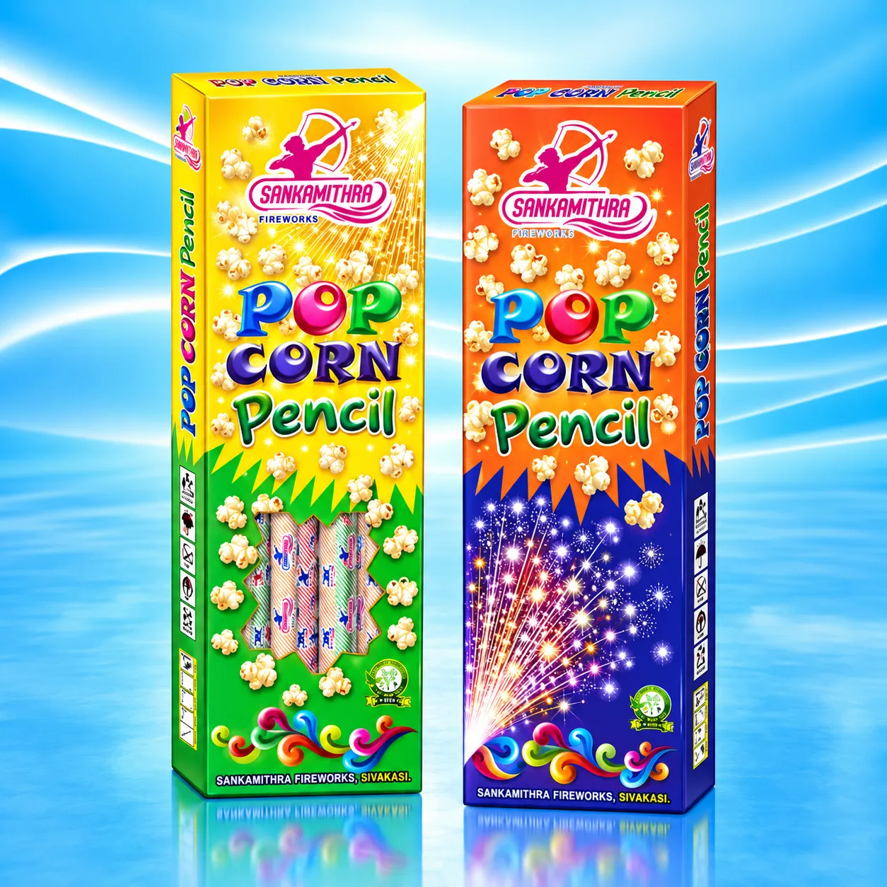 Popcorn Pencil (5 Pcs)