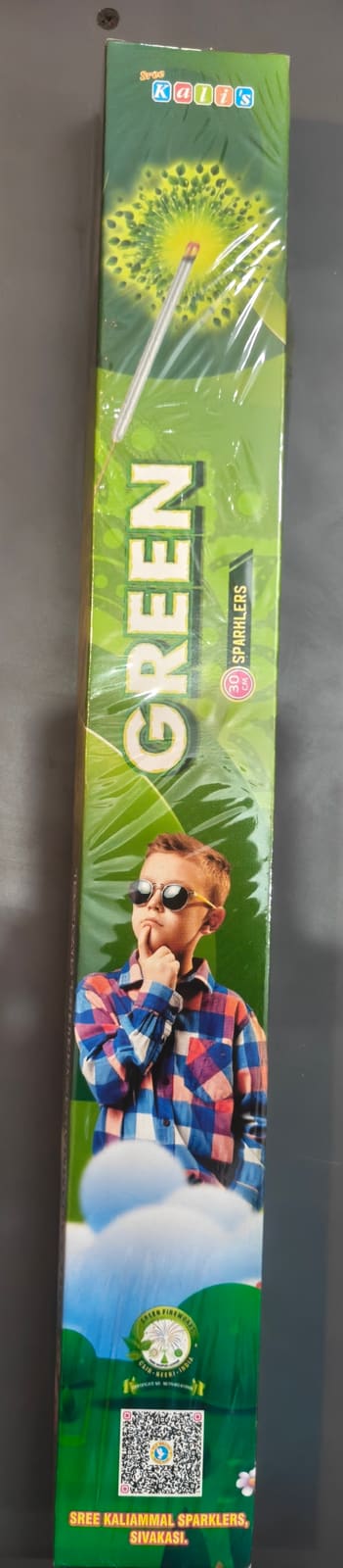 30 cm Green Sparklers
