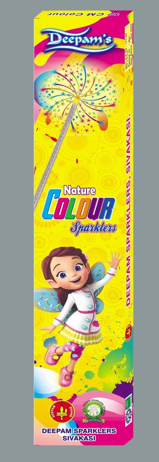 12 Cm Colour Sparkle