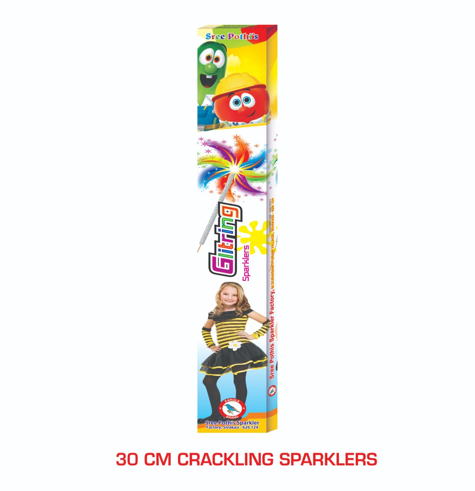 30 Cm Colour Sparkle