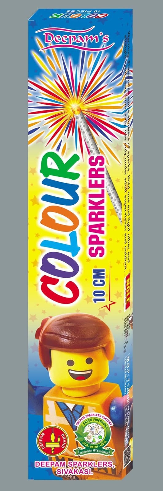 10 Cm Colour Sparkle