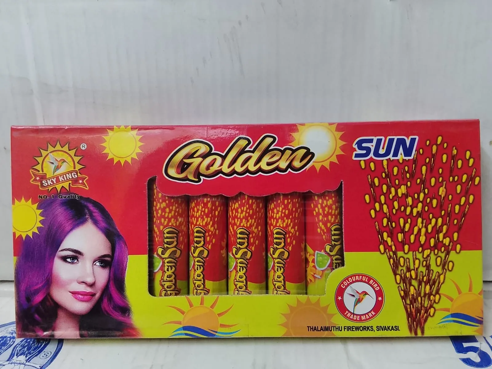 Golden Sun (5 Pcs)