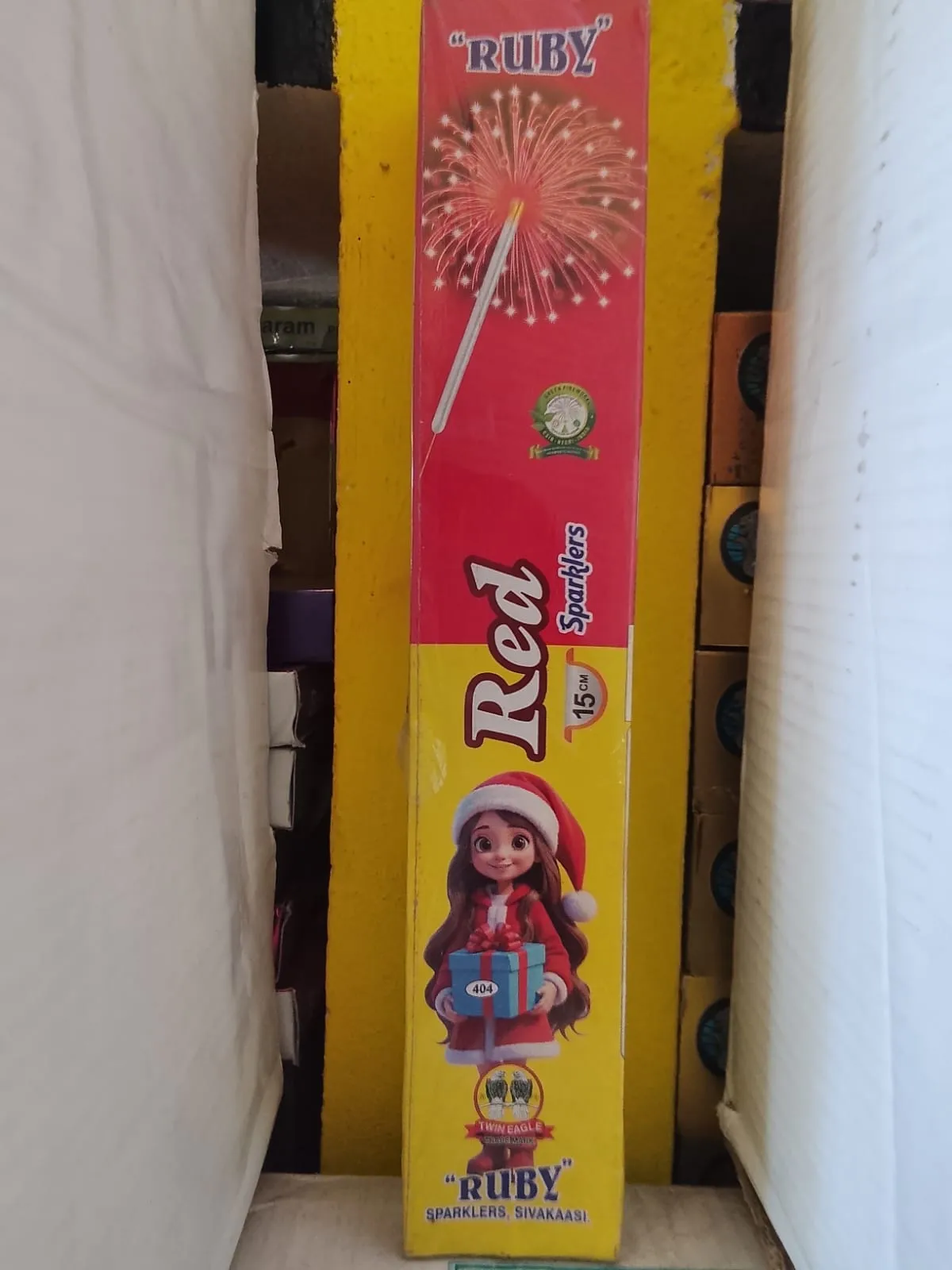 15 Cm Red Sparklers