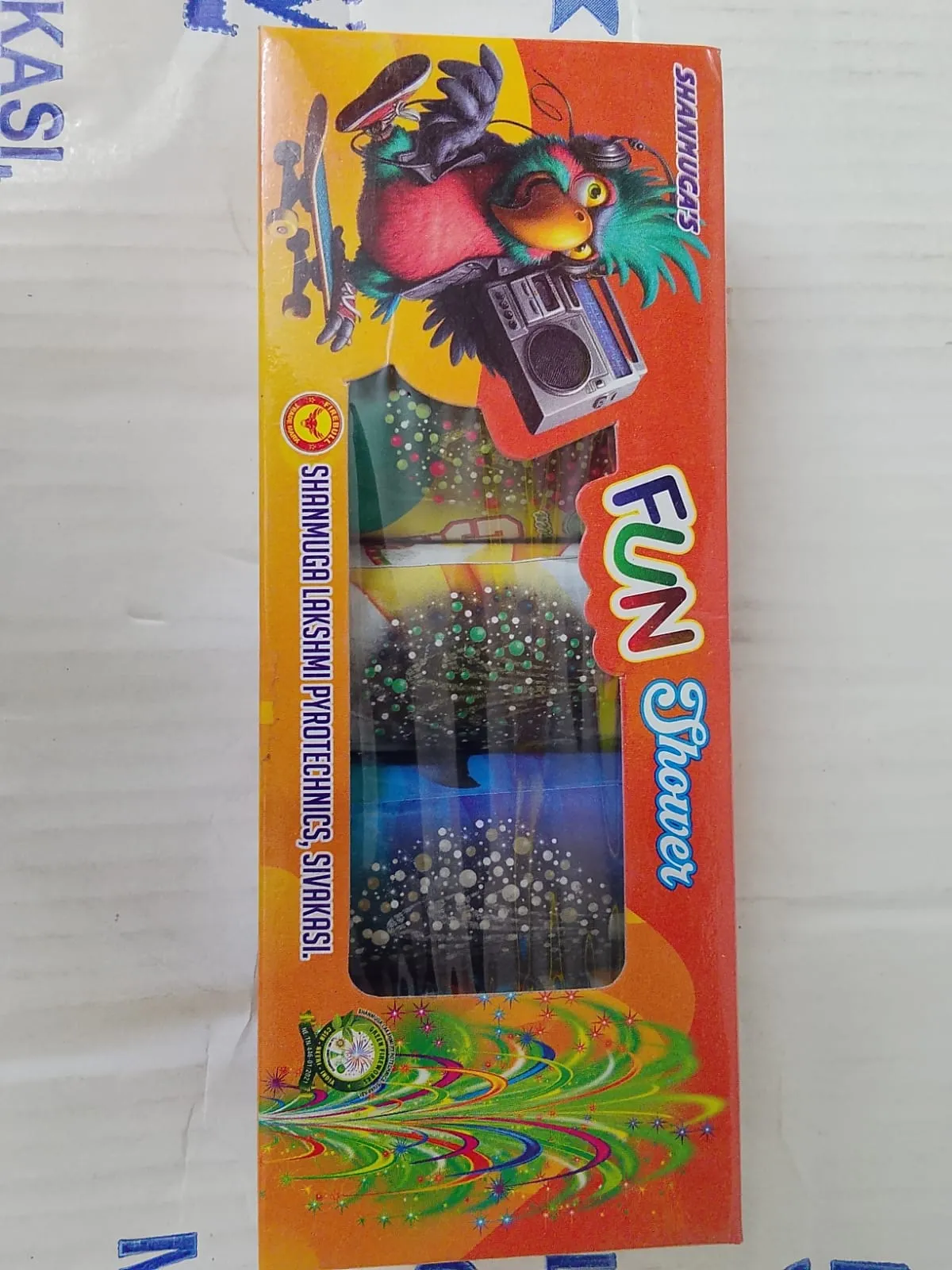 Colour Fun Shower (5 Pcs)