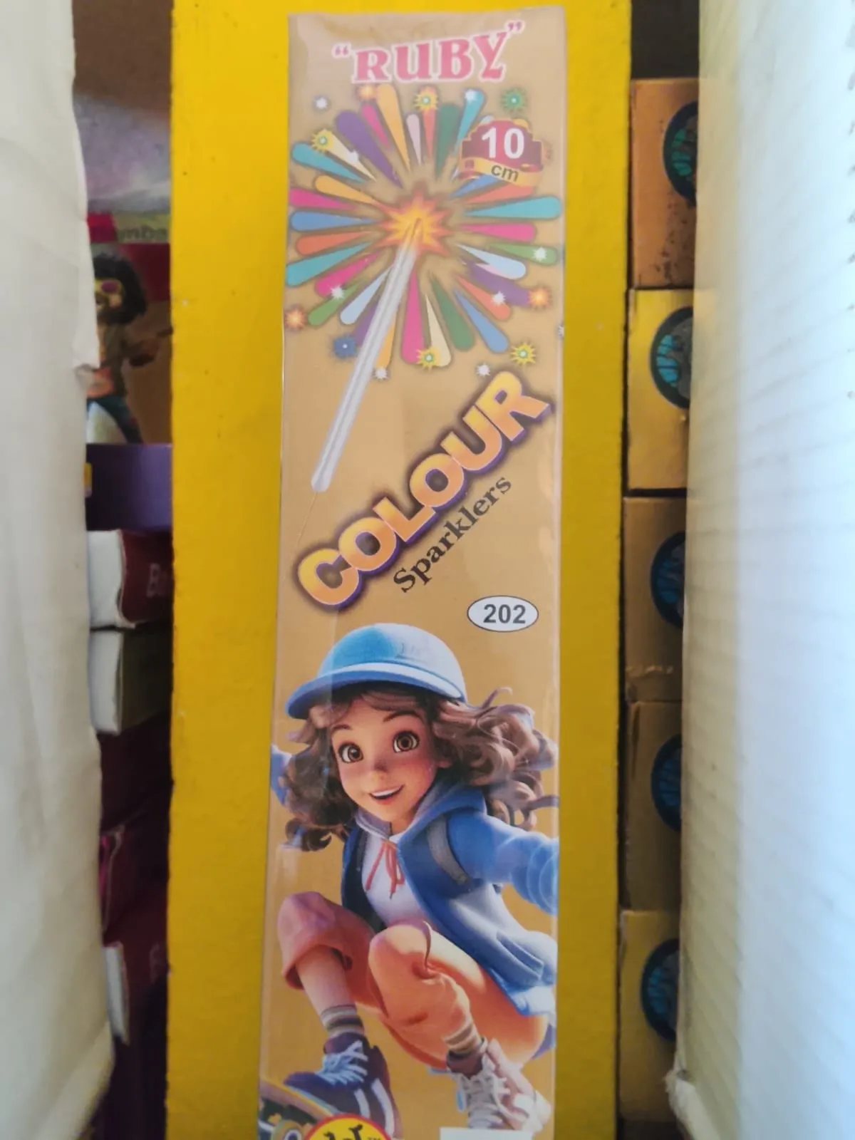 10 Cm Colour Sparklers