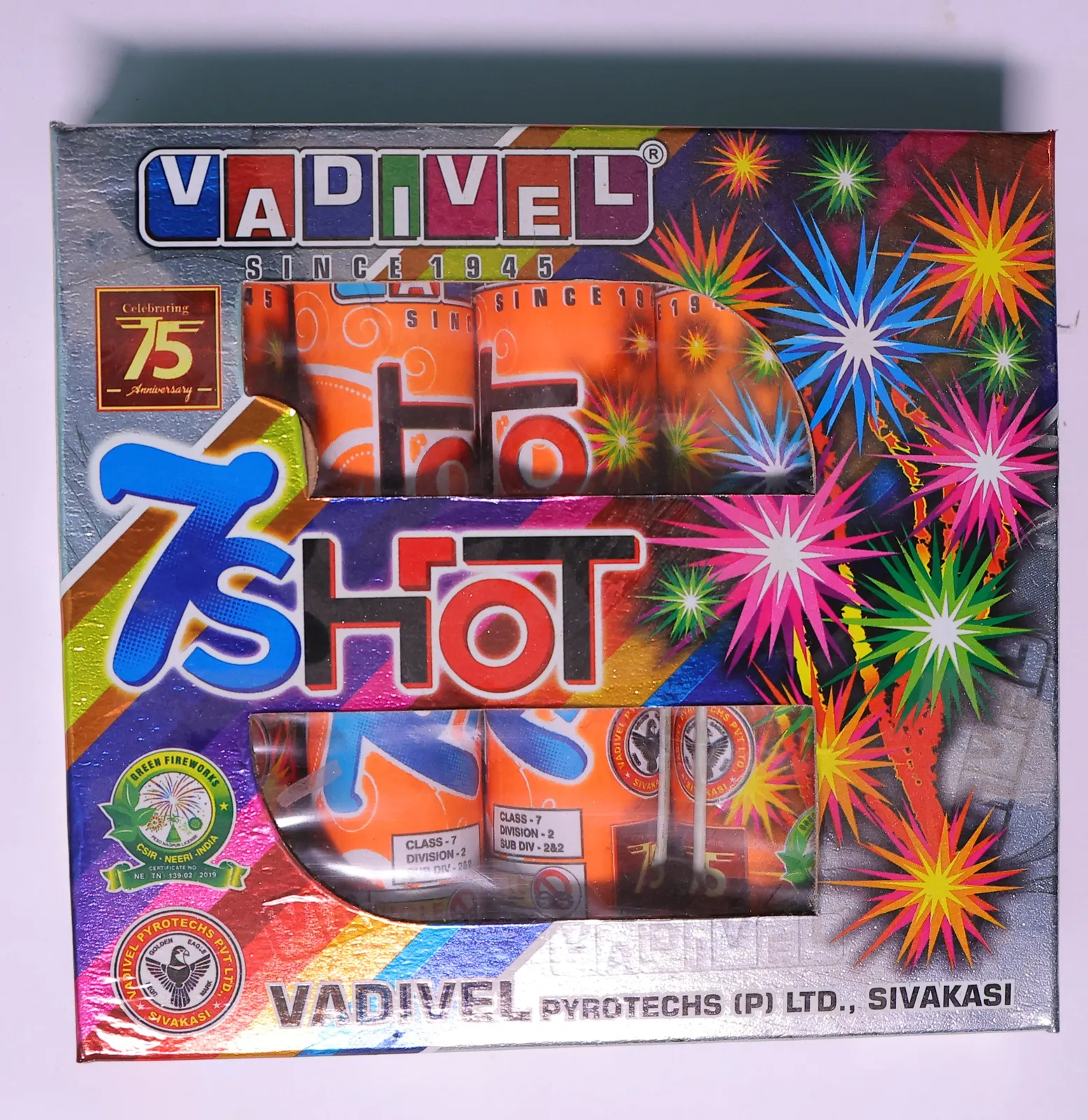 7 Shot Color (5 Pcs)