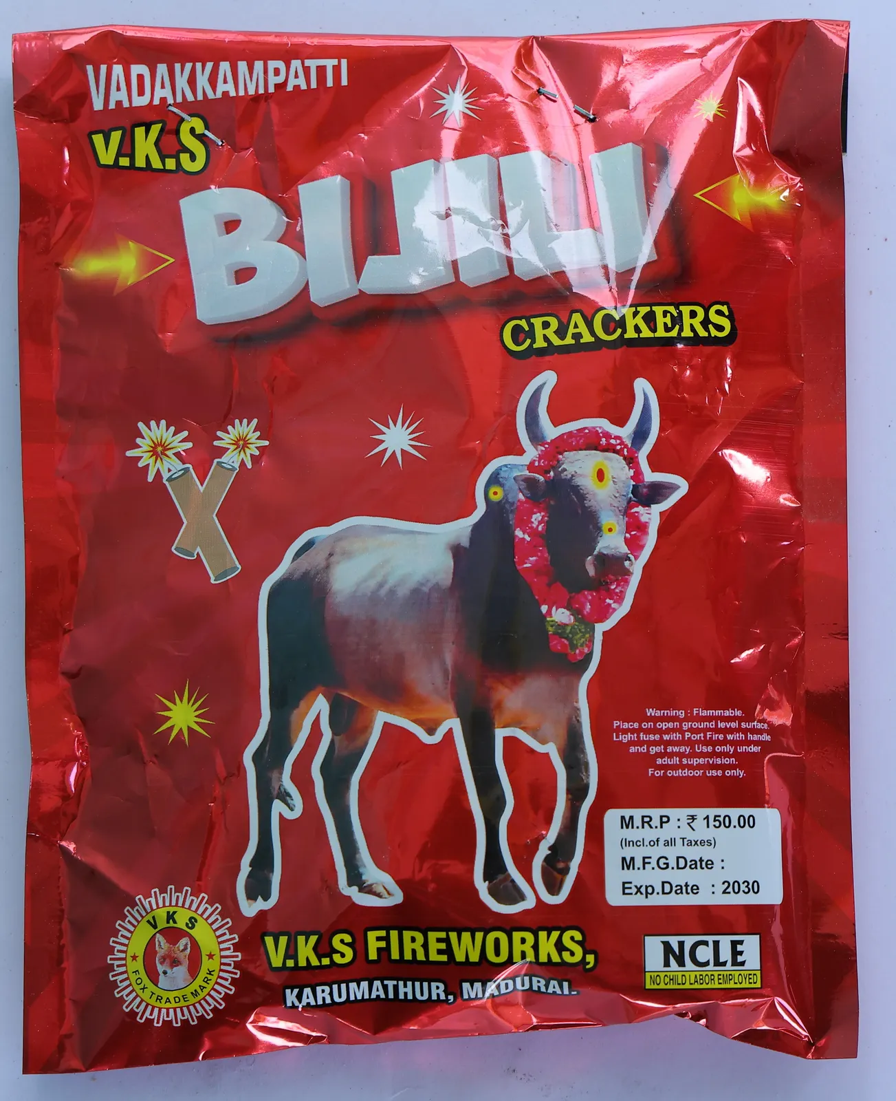 Vadakkampatti Red Bijili
